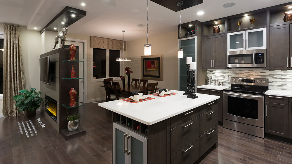 Kitchen & Dining Room - Park West Condominiums - Winnipeg New Condos